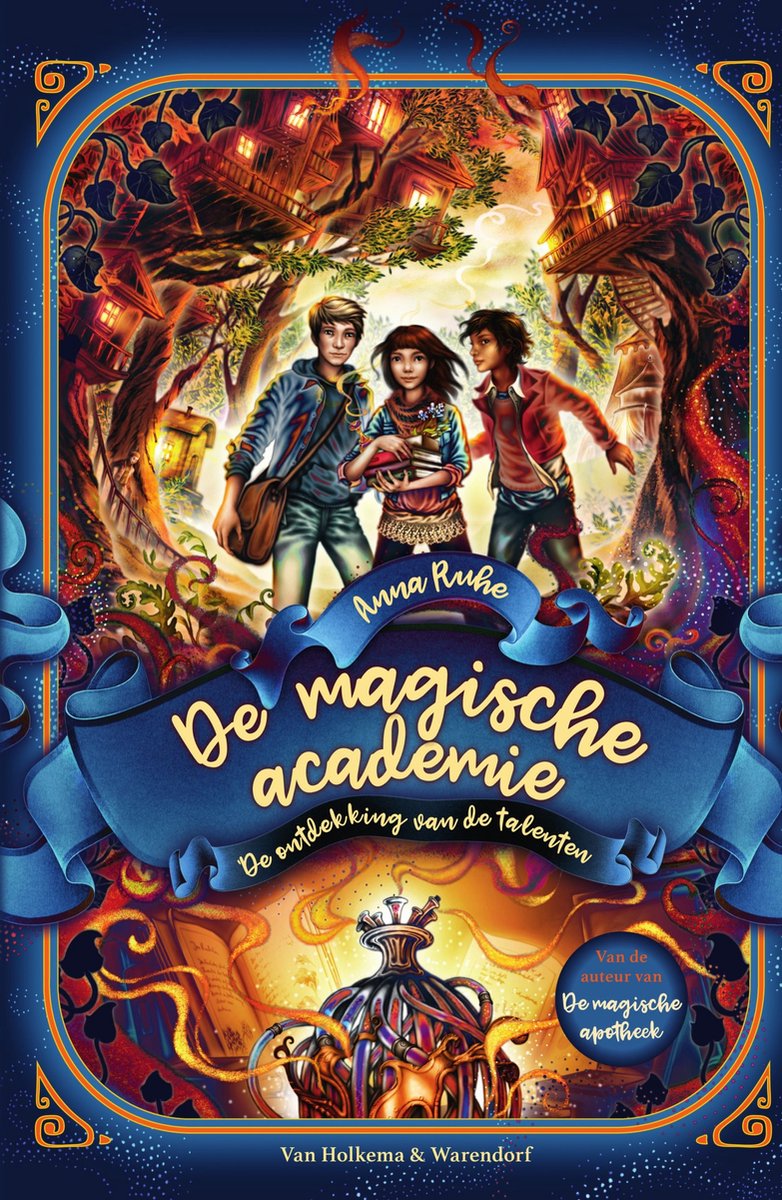 Omslag van De magische academie 1 - De magische academie - De ontdekking van de talenten