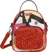 Sac à Dos Anekke Alma – Multicolore Motif, PU, Neuf Avec Poussière