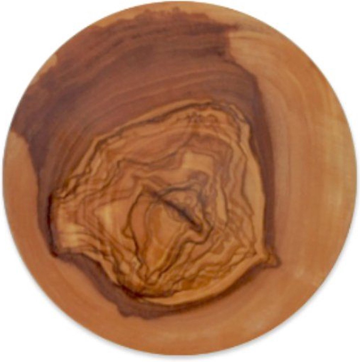 D.O.M. Set van 6 Luxe Houten Onderzetters Rond Ø 12 cm – Handgemaakt van Olijfhout — cadeau in Wonen & Interieur - foto 3