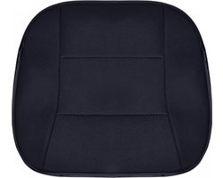Zitkussen - Auto zitkussen - Auto kussens - voor auto - PU-leer - Comfortabel - Stoelkussen - half pakje - zwart - 52*50*1cm