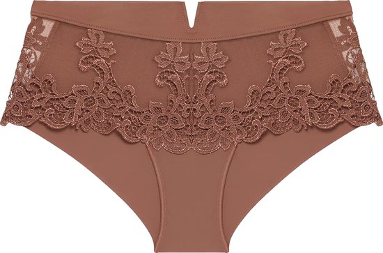 Simone Pérèle - Shorty Saga Tender Brown - taille 38 - Marron
