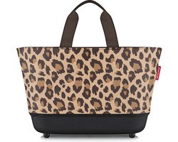 Reisenthel Shoppingbasket – Boodschappenmand – 22L – Opvouwbaar – Leo Macchiato Bruin