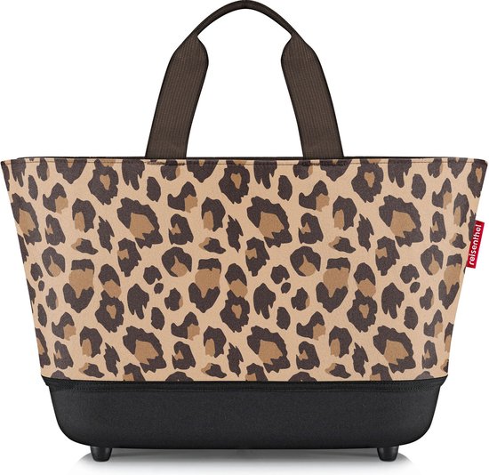 Reisenthel Shoppingbasket – Boodschappenmand – 22L – Opvouwbaar – Leo Macchiato Bruin