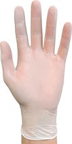 Gants jetables SIR SAFETY DAILY GLOVE, Wit - Vinyl extensible - Non poudrés - Finition lisse
