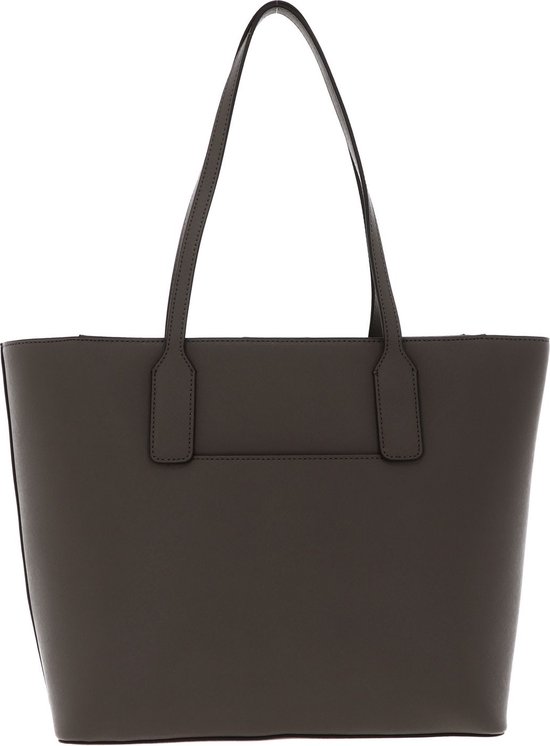 DKNY Leren Shopper Schoudertas Carol Saff Tote Bag Truffle Lichtbruin