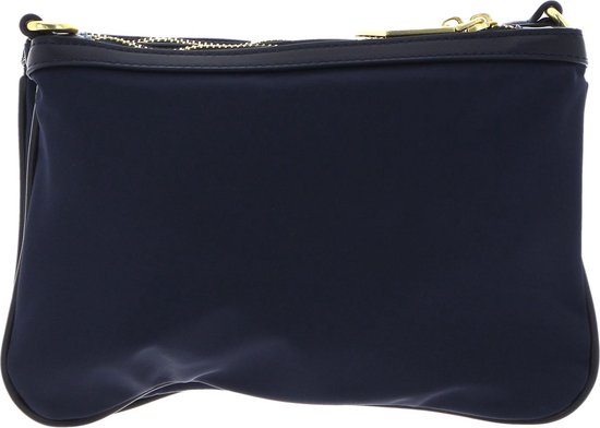U.S. POLO ASSN. Sac à épaule bandoulière Houston Double Flat Crossbody Bag Navy / Navy Bleu marine