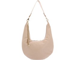 MANDARINA DUCK Schoudertas Mellow Leather Hobo Bag Lamb's Wool Zalmroze