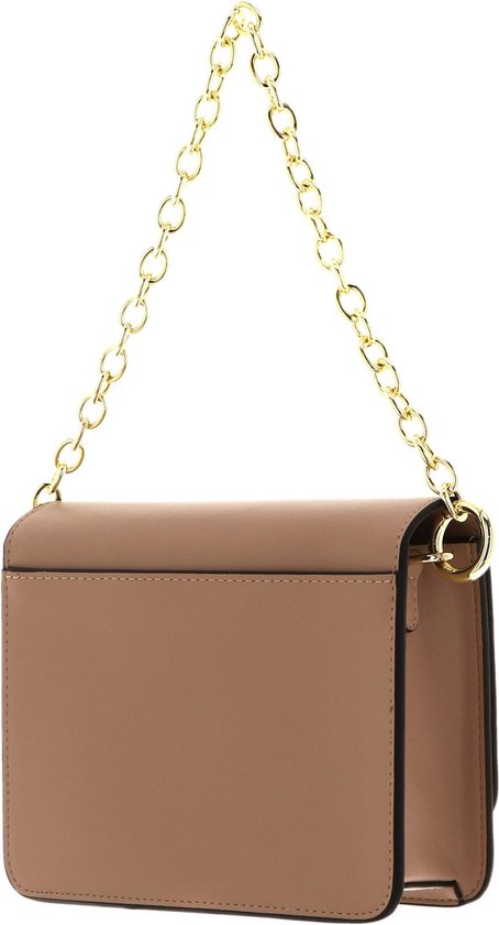 SEIDENFELT MANUFAKTUR Sac à épaule Sac à épaule bandoulière Nees Crossbody Bag Dark Sand / Gold Marron clair