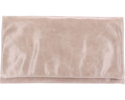 abro Leren Koppeling Avondtas Leather Athene Clutch Bag Rosa Roze
