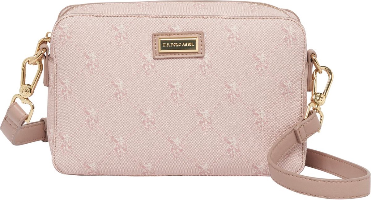 U.S. POLO ASSN. Schoudertas Hampton Crossbody Bag Powder Roze