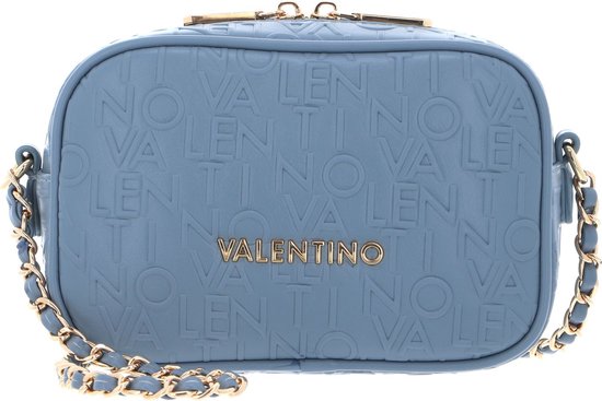 Sac à épaule Valentino Alexia Camera Bag - Polvere (Bleu, Neuf Avec Étiquettes)