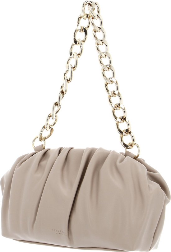 SEIDENFELT MANUFAKTUR Sac à main Sac à épaule bandoulière Eke Clutch Wool / Gold Beige