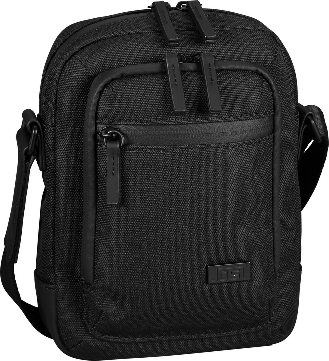 JOST Schoudertas Helsinki Crossover Bag Black Zwart