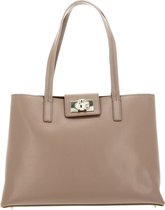 FURLA Leren Schoudertas 1927 Tote Bag Greige Beige