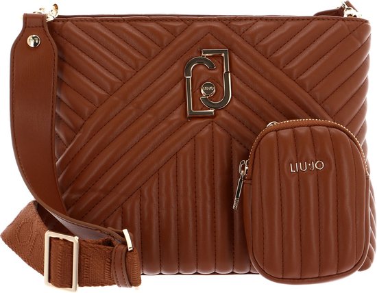 LIU JO Sac à épaule bandoulière Achala ECS Crossbody Bag Deer Brun