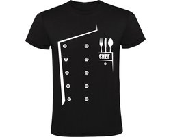 Chef kok Heren T-shirt - restaurant - keuken - horeca - shirt