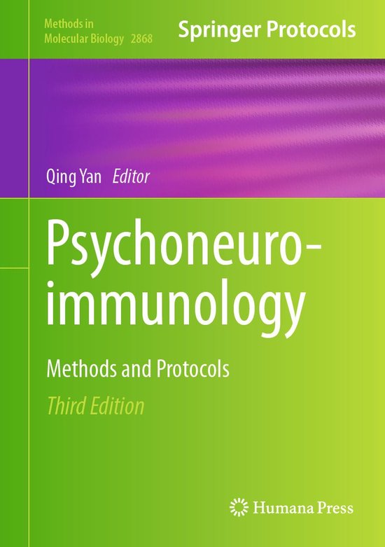 Methods in Molecular Biology 2868 - Psychoneuroimmunology - cover