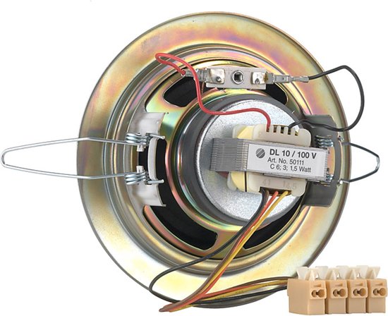 Visaton Dl10 Plafondluidspreker 10 Cm 100 V Spatwaterdicht van Visa — afbeelding 4