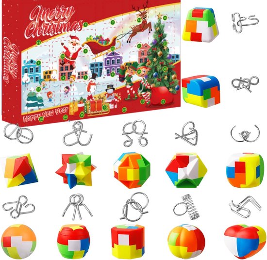 RONSTONE Adventskalender 2024 Puzzel - Kerstpuzzel