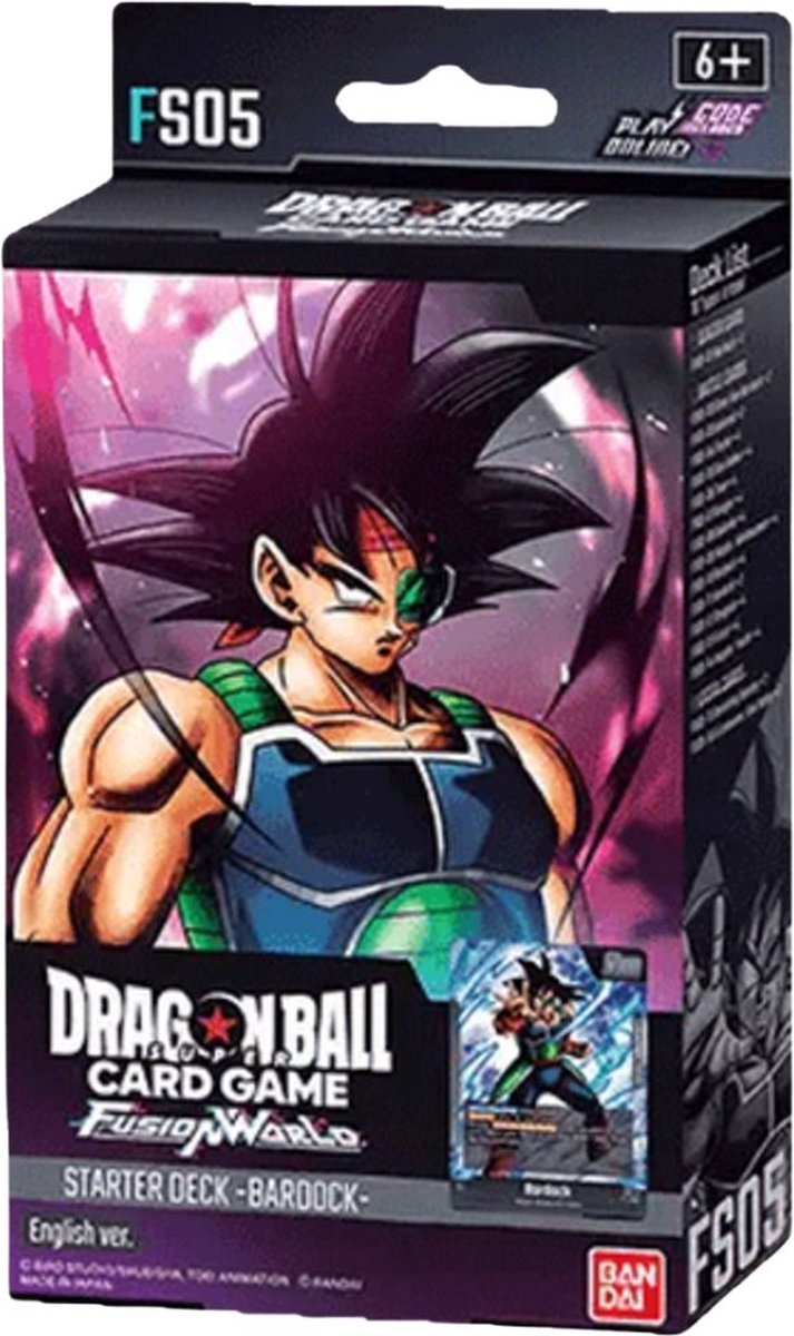 Dragon Ball SCG Fusion World FS05 Starter Deck Bardock