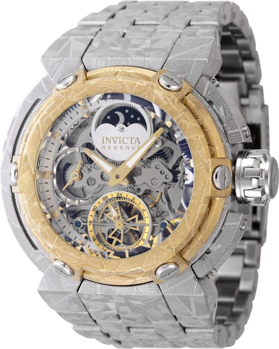 Invicta Coalition Forces - X-Wing 47705 Heren Horloge - Waterdicht - Analoog - Automatisch Uurwerk - Roestvrij Staal met zilveren Wijzerplaat - 46mm