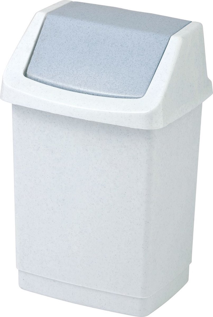 Goedkoopste Curver Click-It 50 liter kantelbare afvalbak lux graniet