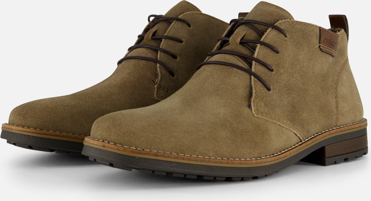 Rieker Veterschoenen bruin Leer - Maat 45
