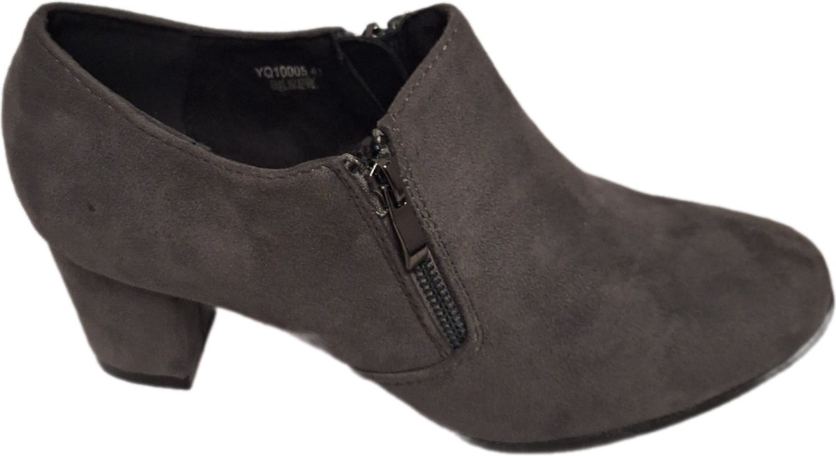 JUMEX-PUMP-BLOKHAK-SUEDELOOK-GREY-41