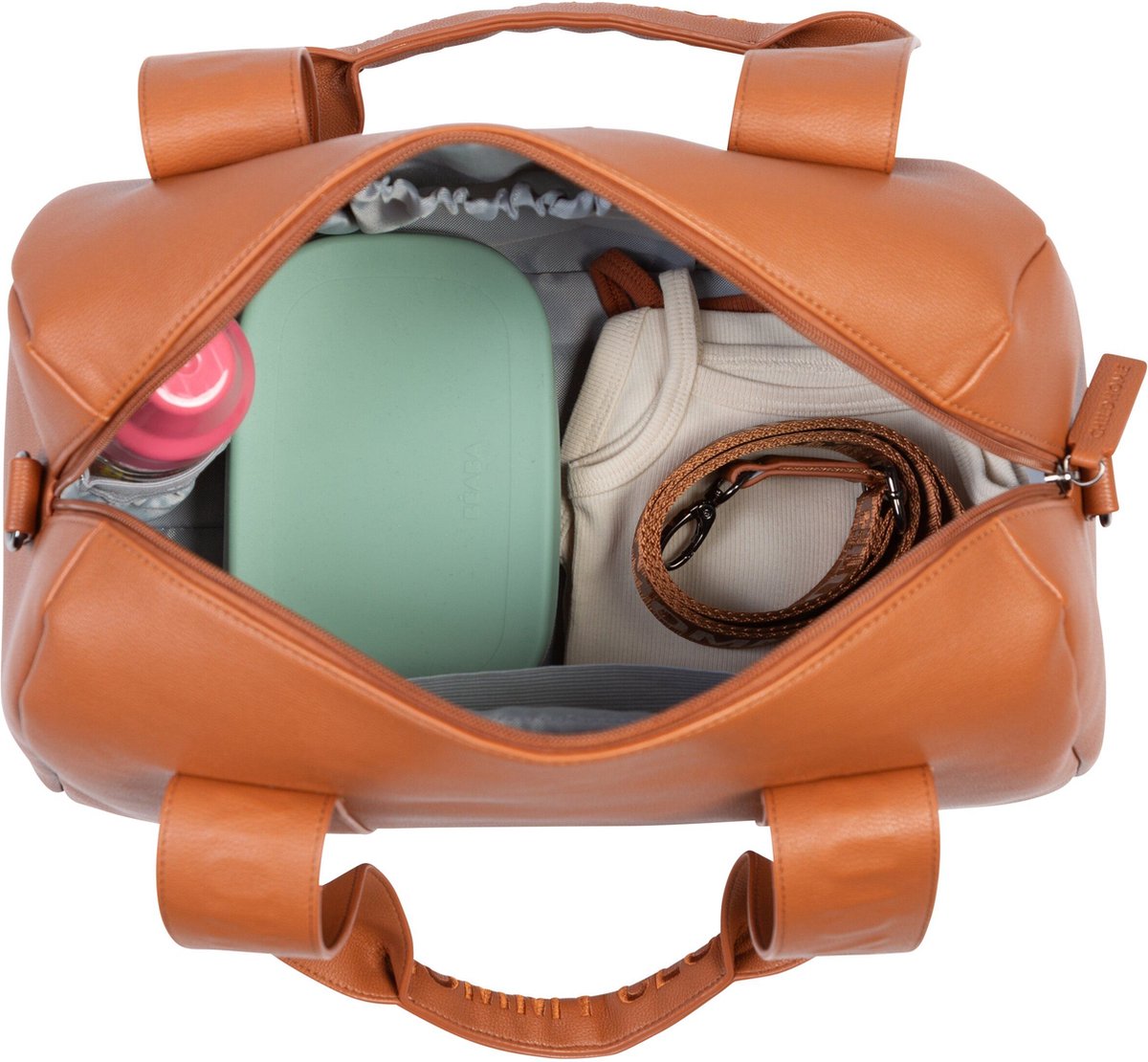Childhome Mommy Club Luiertas - vegan leer, 22L en praktisch