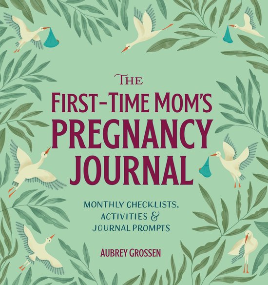 The First-Time Mom's Pregnancy Journal: Monthly Checklists,  ... - cover