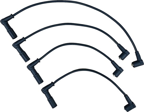 Jeu de câbles de bougie d'allumage en silicone sur mesure pour BMW K100 - 8V