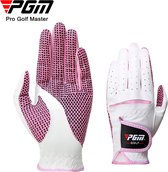 PGM Golf Glove Women - Main gauche - Rose (pour les joueurs droitiers)