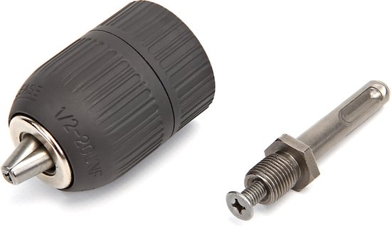 Mandrin Perceuse Sans Clé 2-13 Mm – Montage 1/2-20UNF – Auto-Serrant Robuste