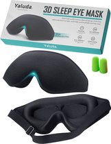 Travel Blue Ultimate Slaapmasker en Oogmasker voor Mannen en Vrouwen - Oogmasker om te Slapen met Memory Foam, Blokkeert Licht, Verstelbare Elastische