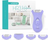 Bol.com 4-in-1 Draadloze Epilator voor Vrouwen - Pijnloze Haarverwijderaar voor Gezicht Benen Armen en Bikinilijn aanbieding