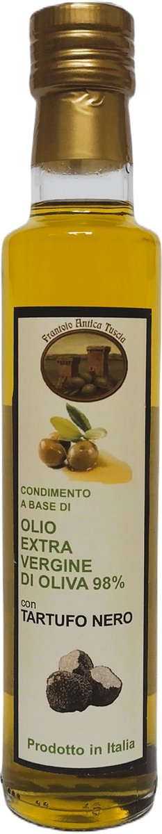 Battaglini-Extra Vergine Olijfolie+zwarte truffel-Italie-Fles 250ml