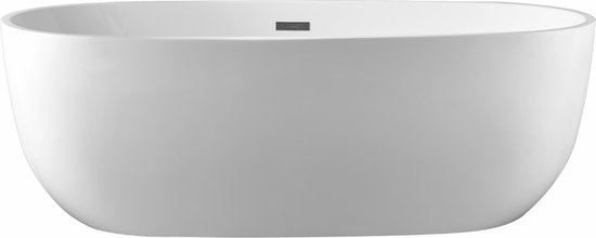 D&N - Baignoire îlot - Acryl blanc - 150x72x58 cm