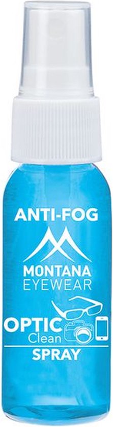 Montana Anti Condens Brillen Spray | Brillen Spray | Anti Fog Spray Bril | Tegen beslagen van bril | 30 ml Anti condensspray voor bril - zwembril - duikbril - skibril - goggle