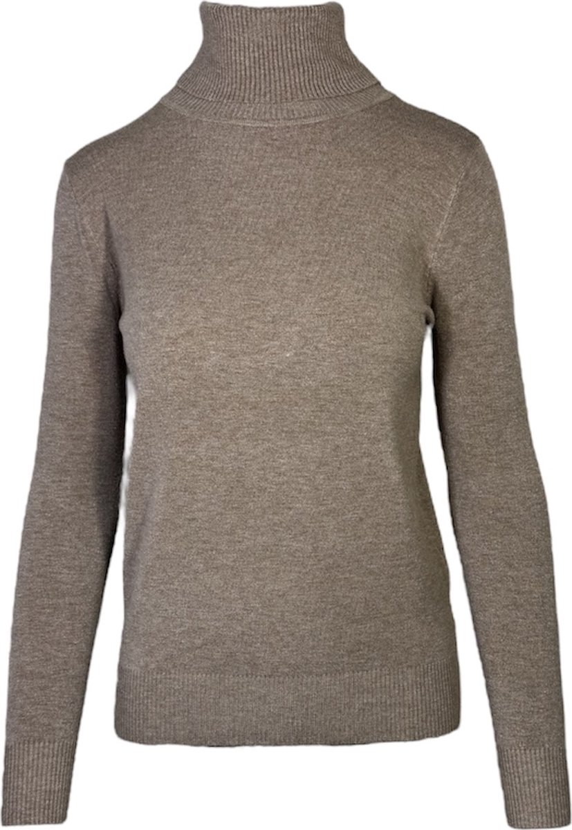 Moskito Basic Dames Coltrui - Taupe - L/XL - Super zacht - Kriebelt niet