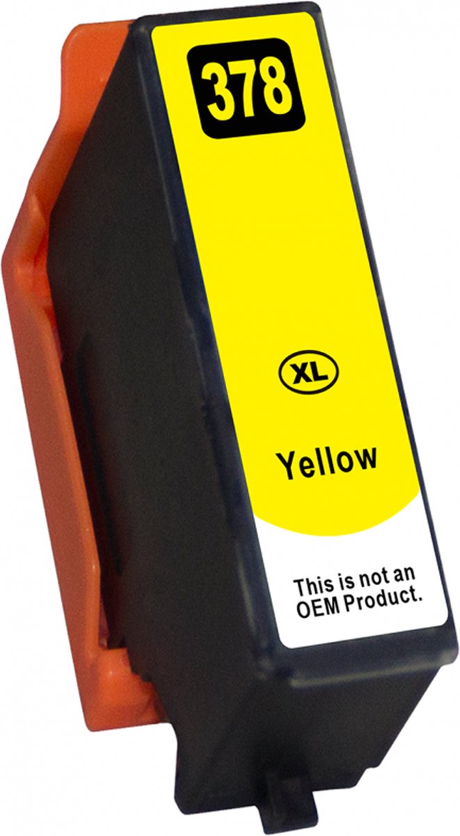 Huismerk geschikt voor Epson 378XL inktcartridge Geel - XP-8500 - XP-8600 - XP-8700
