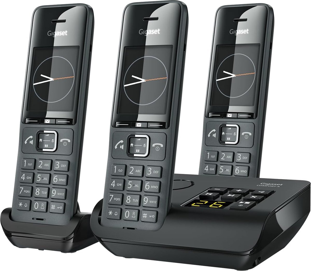 Gigaset 520a - Trio DECT telefoon - Zwart