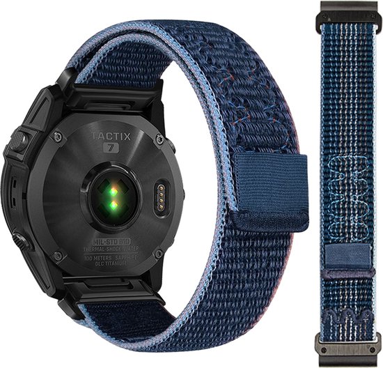 Garmin Fenix/Epix, QuickFit Horlogeband, Siliconen, 22mm, Graphite