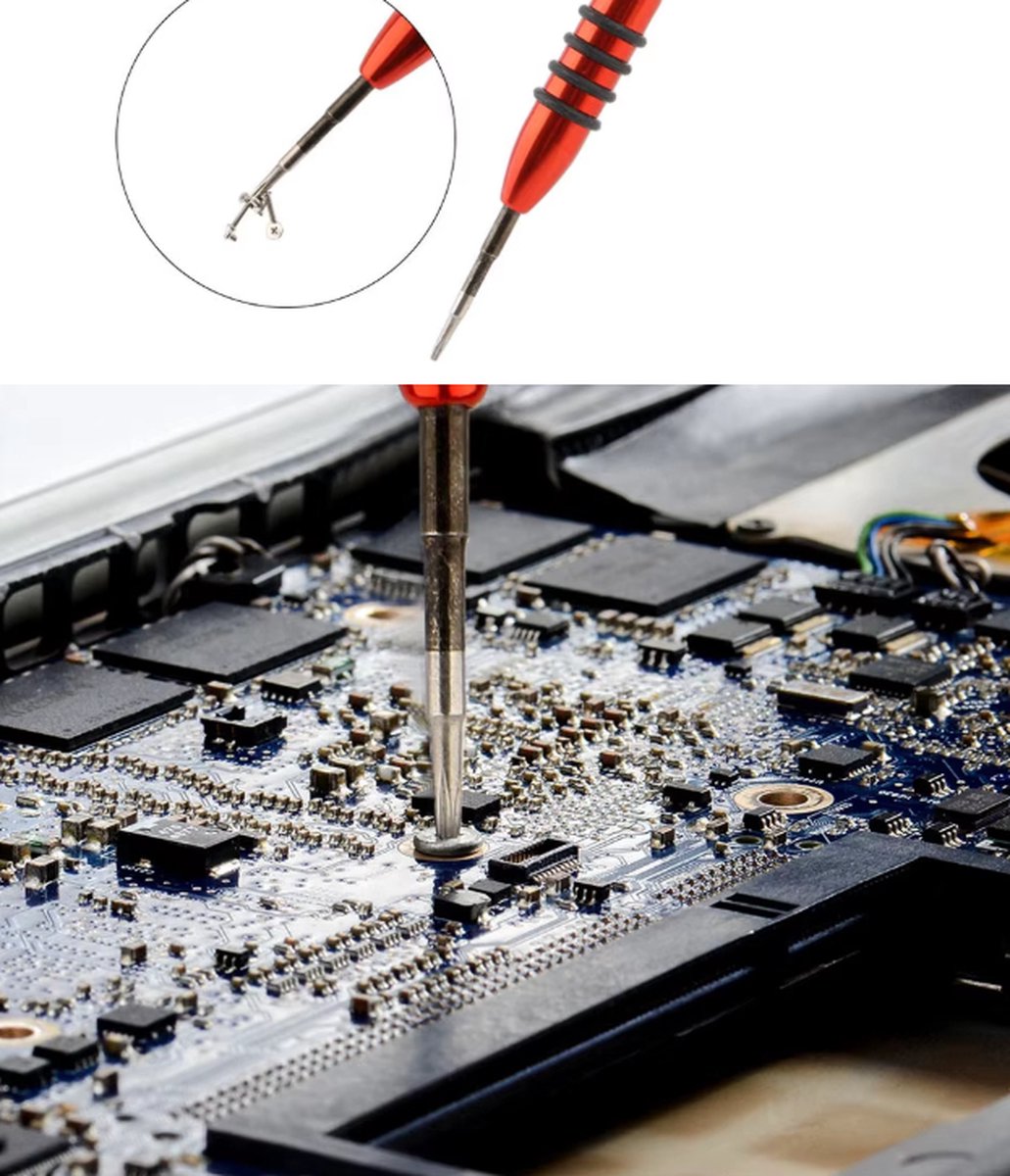 Precisie T5 Torx & 1.2mm P5 Pentalobe Schroevendraaierset voor MacBook Pro Air Reparatie - Afbeelding 3