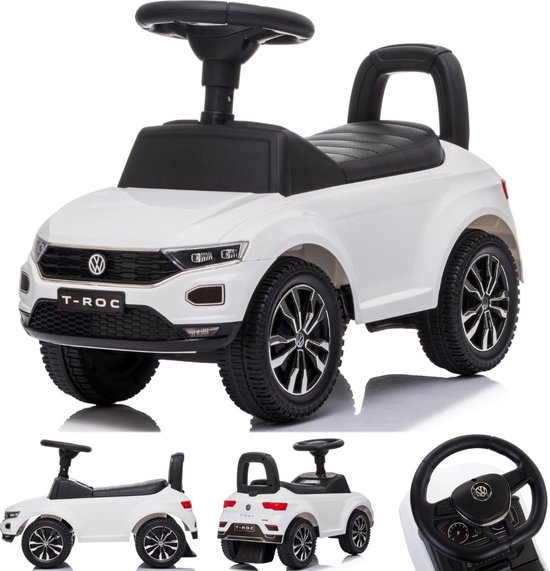 Loopauto Brandweerwagen Sam met opbergvak onder de stoel, stuur met Loopauto Brandweerwagen Sam met opbergvak onder de stoel, stuur met