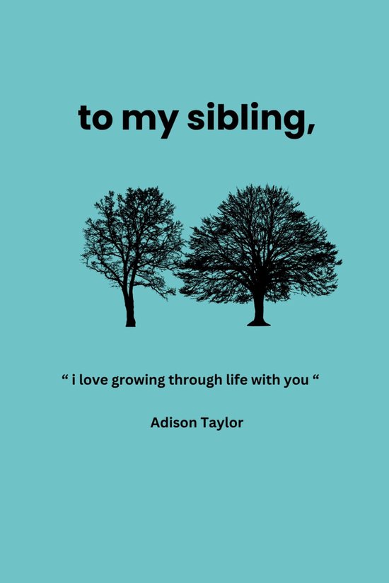 To My Sibling - cover