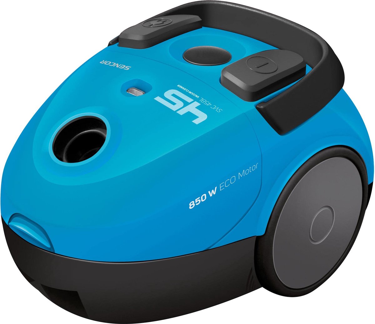 Goedkoopste Busstofzuiger met zak - SENCOR - SVC 45BL-EUE3 - 850 W ECO-motor - 79 dBA - 1,5 L - Blauw