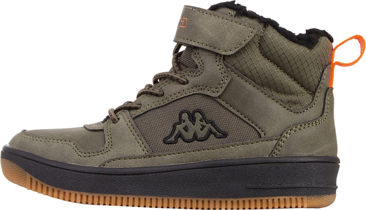 Kappa unisex kindersneaker winterschoenen gevoerd stijlcode 260991K 3111 Groen