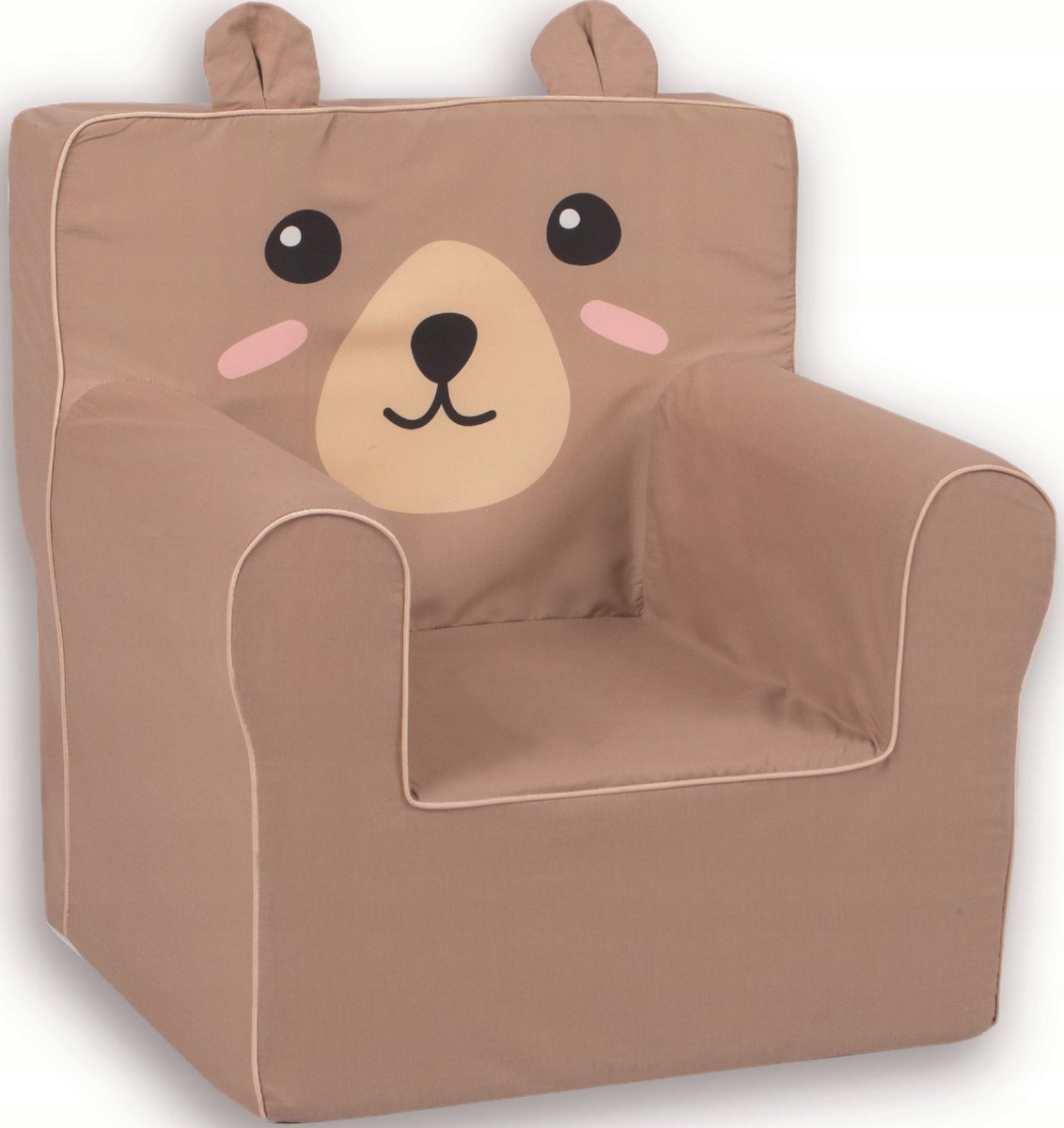 Bol.com Kinderzetel Beer met Oren Peuterstoel - Kinderfauteuil - Kinderbank - Kindersofa - Kinder fauteuil - Kinderzeteljes peut... aanbieding