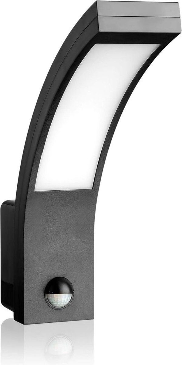 ApexArte® Buitenlamp met Bewegingssensor - Wandlamp Buiten - Tuinverlichting - Zwart