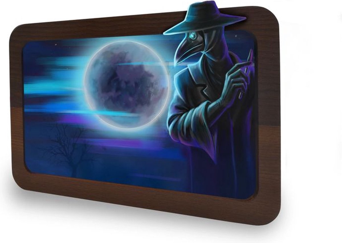V-Syndicate - 3D Wood Tray - Dark Traveler - Medium